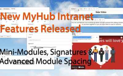New MyHub Intranet Features Released