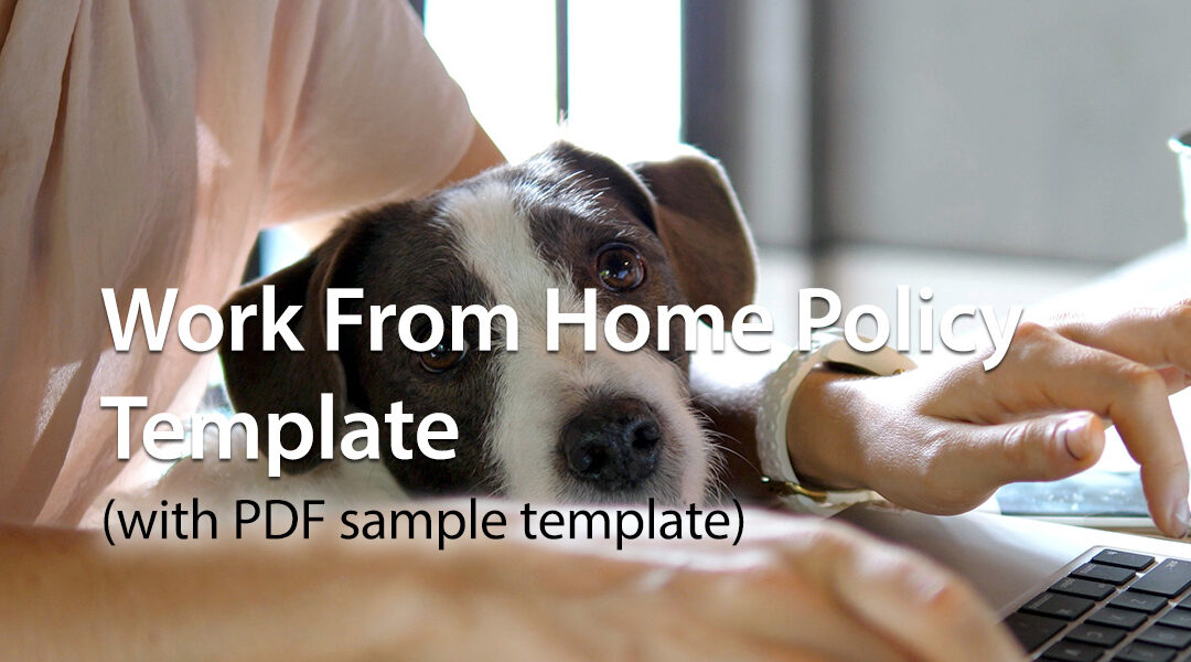 Work From Home Policy Template (with PDF sample template)